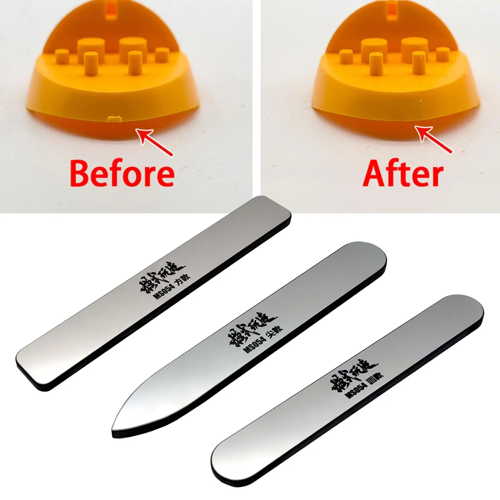 Glass File for Model Polish Model Kit, Figure, Resin Material DIY