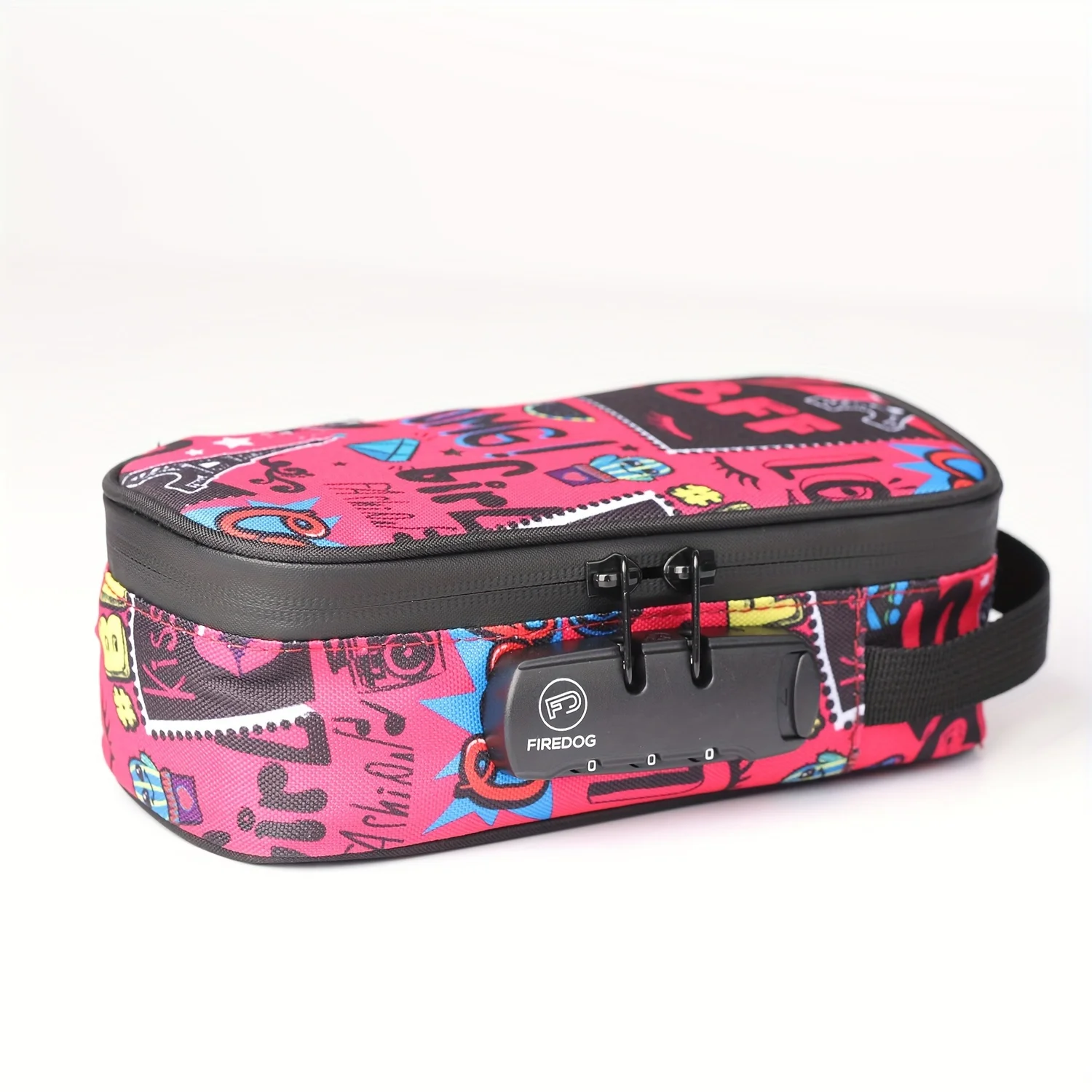 Geruchssichere Tasche mit Schloss, mit Kohlenstoff ausgekleidete, geruchsdichte Box-Behälter für die Aufbewahrungstasche auf Reisen – Detail 10