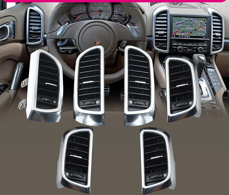 A/C Air Duct Outlet Vent Assembly For Porsche Cayenne 2011 2016 AC Air