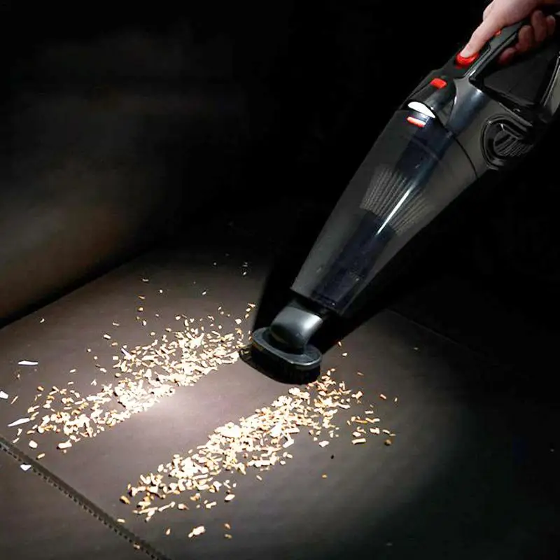 

Беспроводной портативный мини-пылесос для автомобиля, беспроводной ручной автоматический пылесос для дома и автомобиля, мини-пылесос двойного использования со светодиодной подсветкой