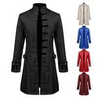Men'S Retro Tuxedo Gothic European Court Performance Performance Steampunk Formal Party Victorian Dress Halloween Men'S Costume 1