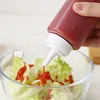 200ml/300ml Condiment Squeeze Bottles Salad Sauce Dispenser Mustard Mayo Hot Sauces Olive Oil Storage Bottles Kitchen Supplies 4