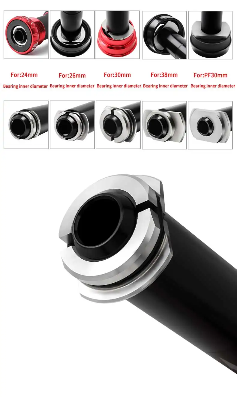 Description Picture 4 of itemMUQZI BB30 BB68 BB90 PF30 Bottom Bracket Removal Tools Bike  Bottom Bracket Thread Press-In Bottom Bracket Bearing Removal Tool