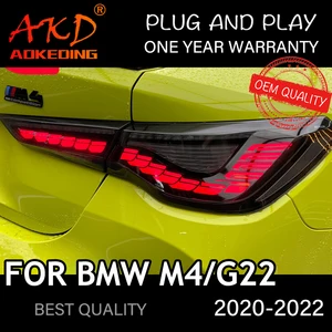 Задний фонарь для BMW M4 2020-2022 G22 G26 автомобитовары задний фонарь Hella светильник s G23 автомобильные аксессуары Задний фонарь s