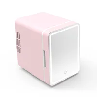 Mini réfrigérateur de beauté portable, cosmétiques, voiture légère intégrée, 4L 4