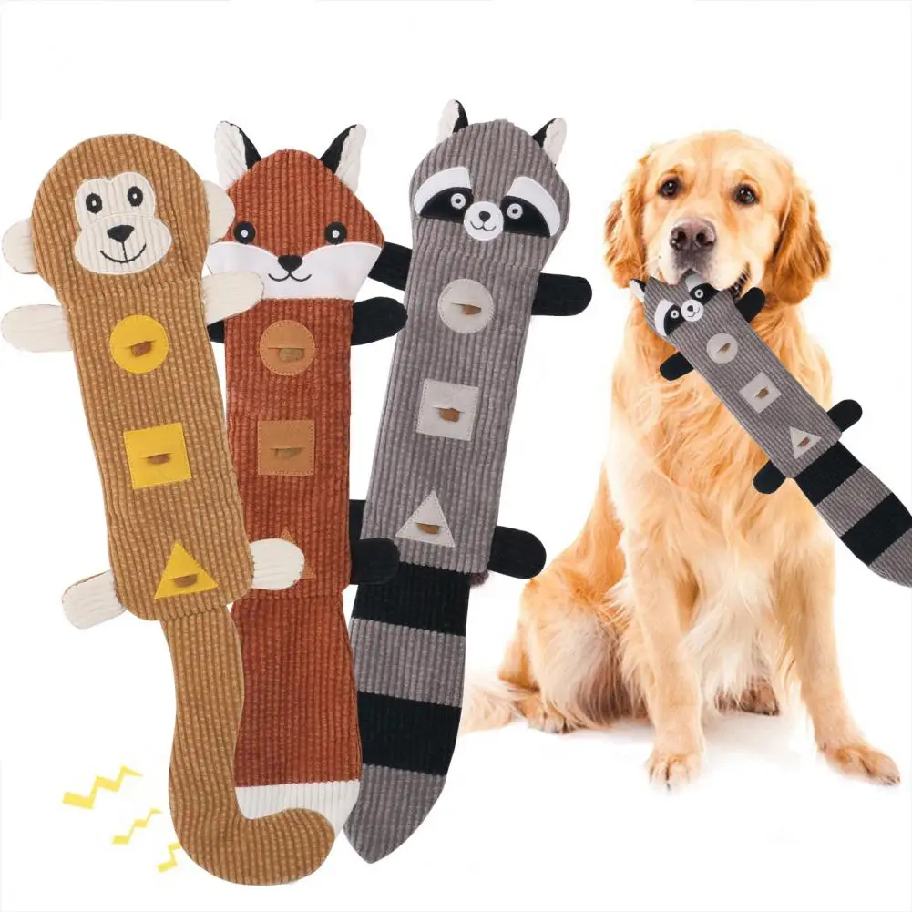 

Durable Dog Toy Bite-resistant Dog Chew Toy Squeaky Pet Toy for Teeth Treat Dispensing Engaging Pet Supplies for Puppies Sturdy