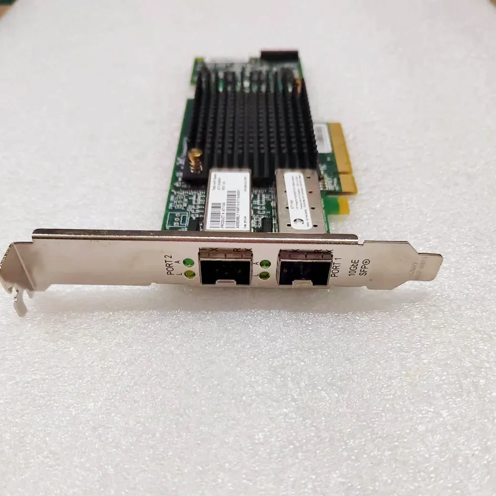 오리지널 10GB 2 듀얼 포트 NC552SFP HP 서버용 615406-001 614201-001 614203-B21 AT118A oce1110 10G 광섬유 네트워크 카드