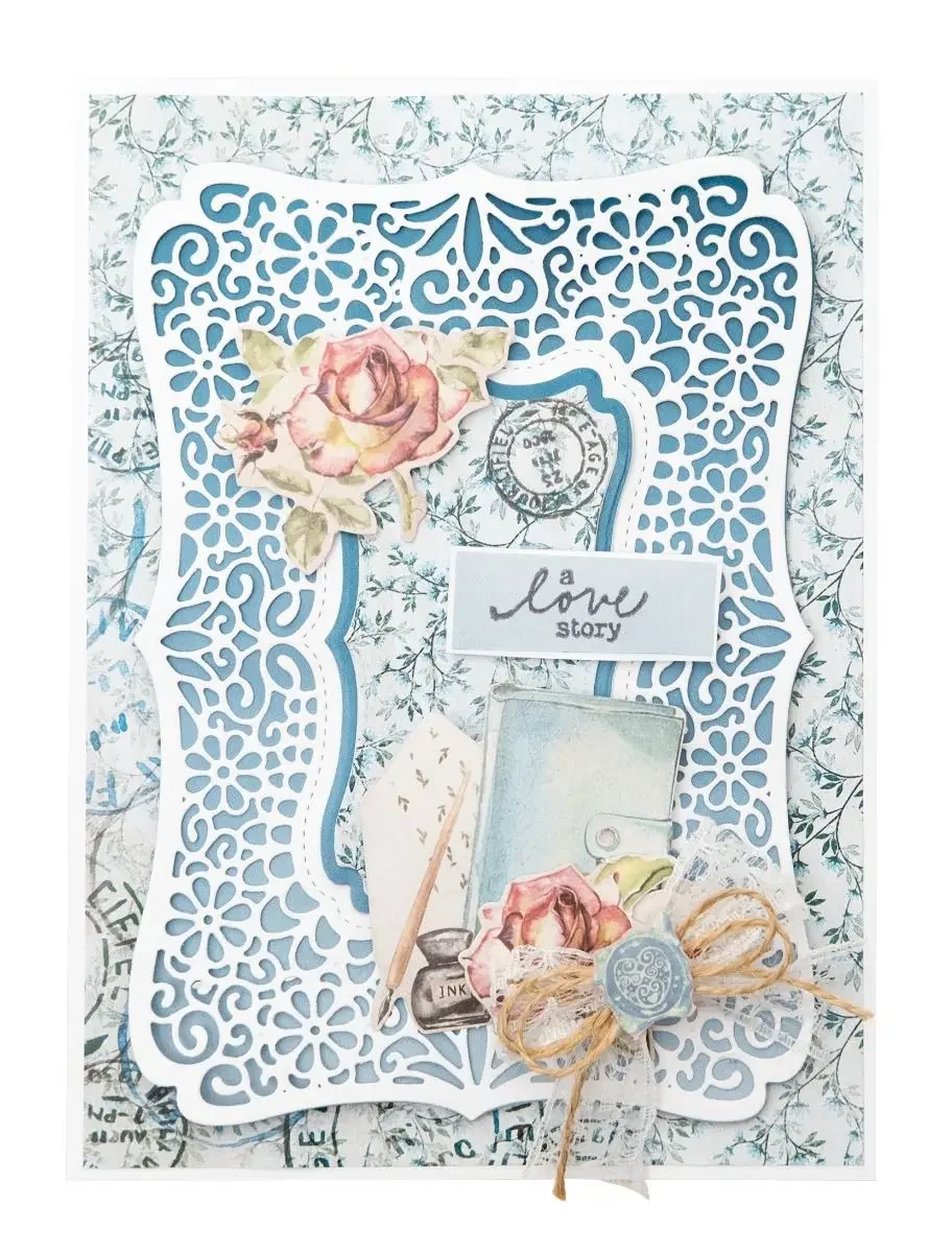 Christmas Metal Cutting Frame Lotus and Gear dies DIY Scrapbooking Paper Making Crafts Cuts