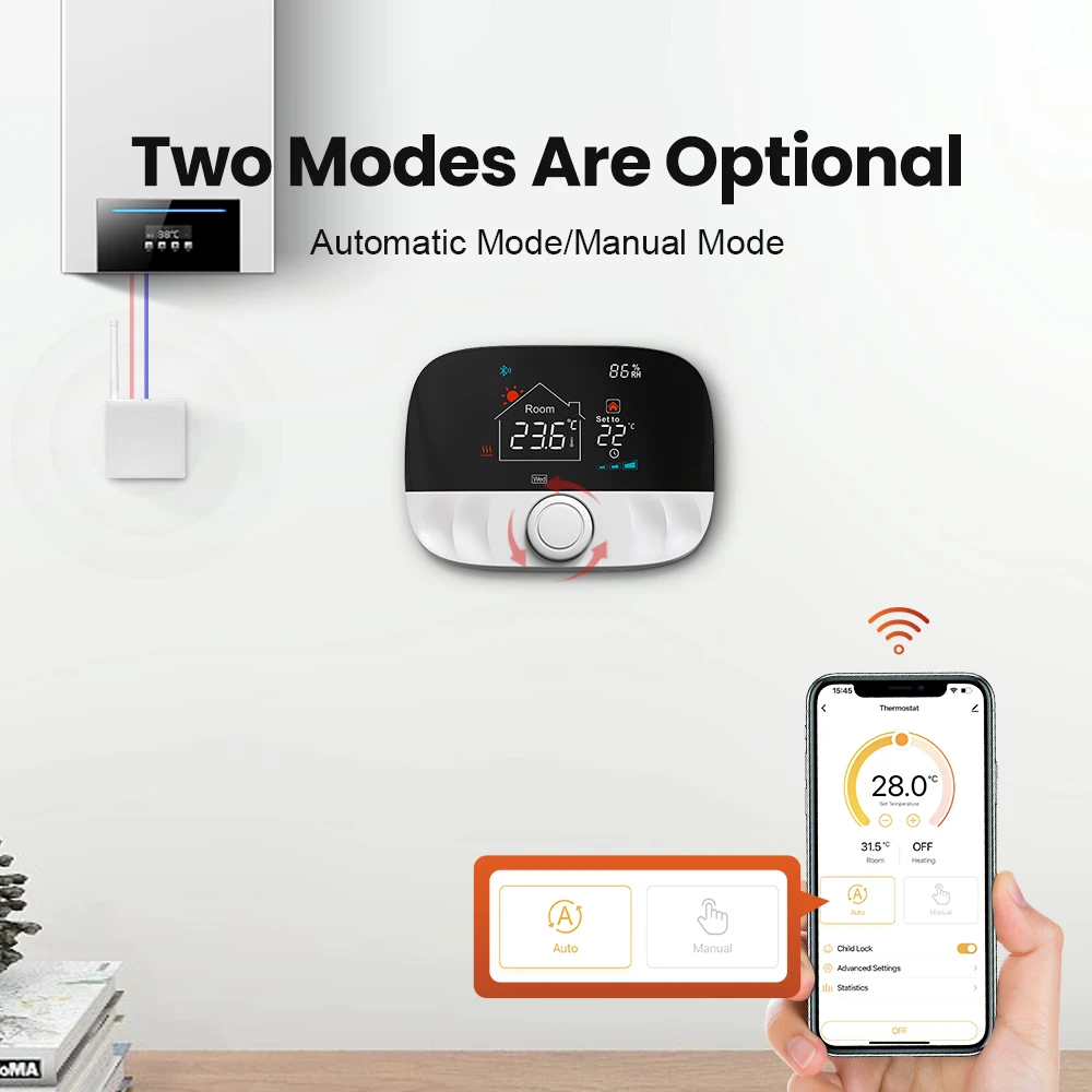 avatto smart wi fi termostato controlador de temperatura sem 03