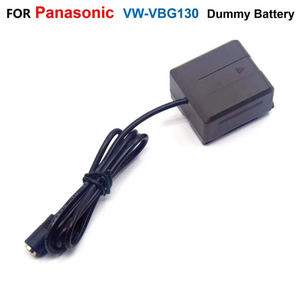 Vw-Vbg130 Vbg6 Dc Accoppiatore Vbg260 Batteria Falsa Per Panasonic Hs250 Sd700 Tm200 Sdr-H20 Hdc-Dx1 Pv-Gs80 Vdr-D50 Hs600 Pv-Gs90