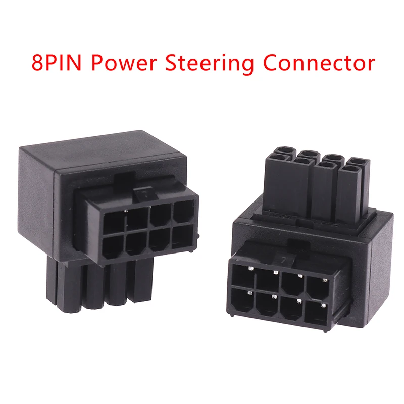 

Motherboard CPU 8PIN Power Steering Connector 8PIN 90 Degree Adapter Power Interface Steering Head