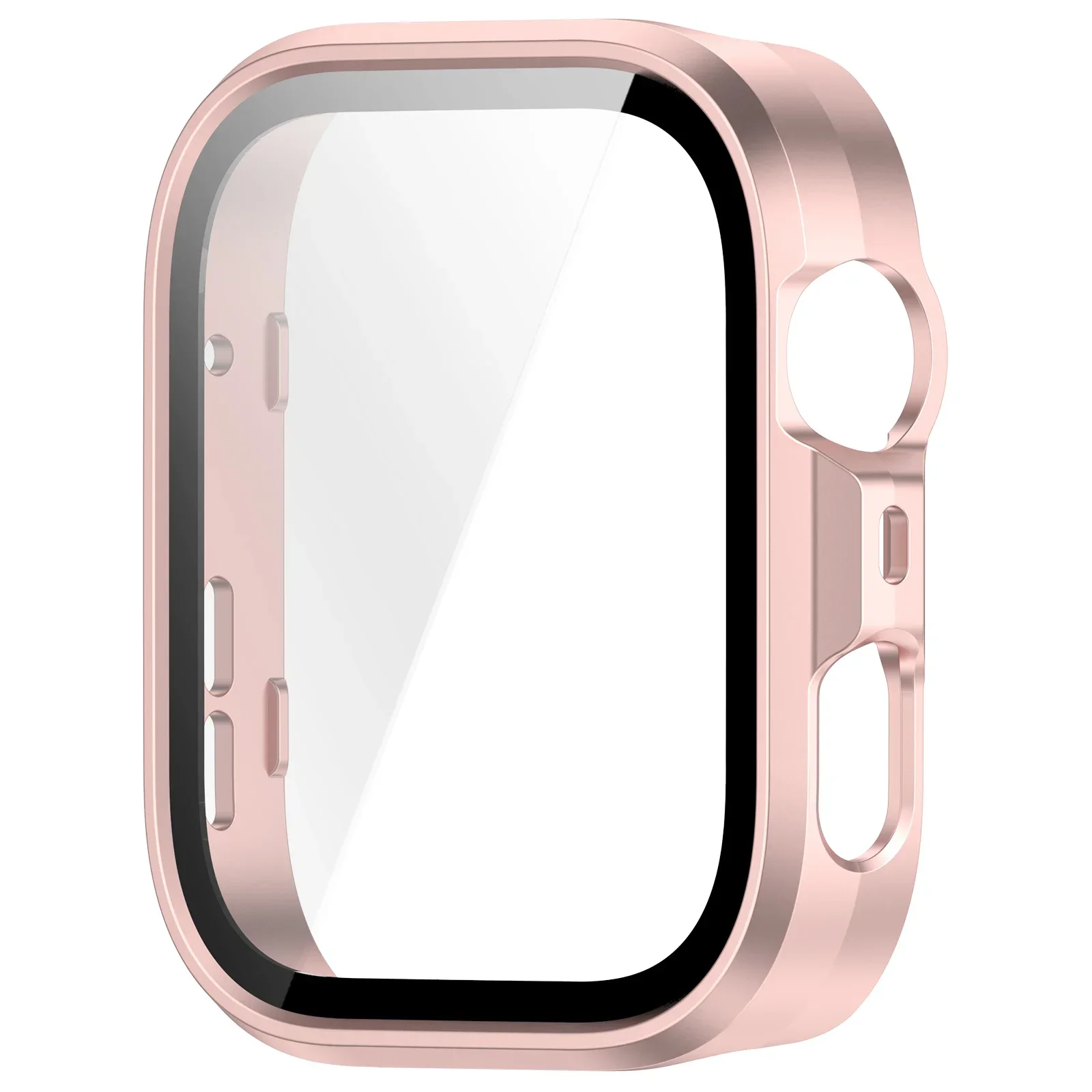 Premium Silicone PC Case with Glass Screen Protector - Durable Bumper Cover