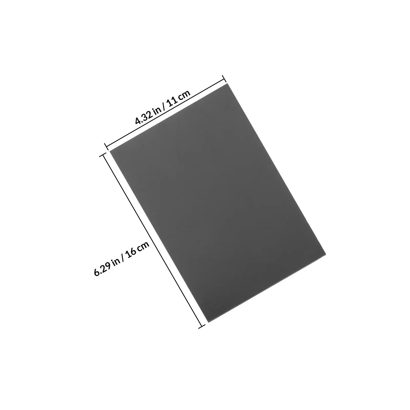 5Pcs 자기 시트 접착제 유연한 고무 패치 껍질 스틱 DIY 공예 자석 시트 냉장고 장식 자기 접착 시트