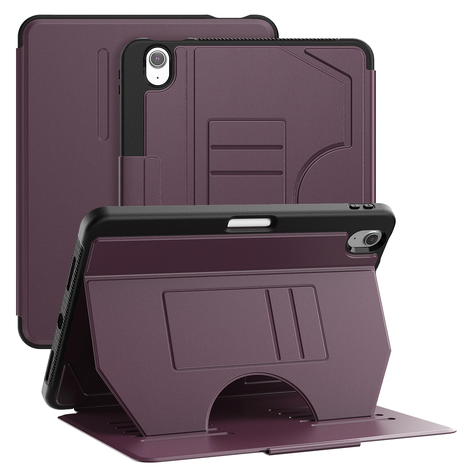 Premium Business Style Protective Magnetic PU Leather Tablet Case with Pen Slot