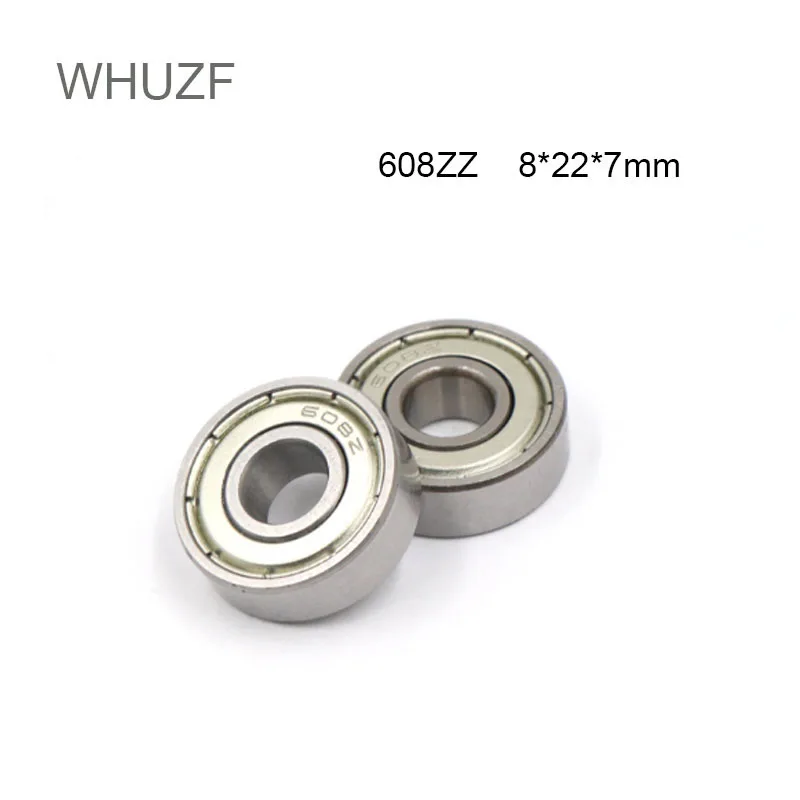 WHUZF Free Shipping 608ZZ Bearing 8x22x7 MM ( 5/10PCS