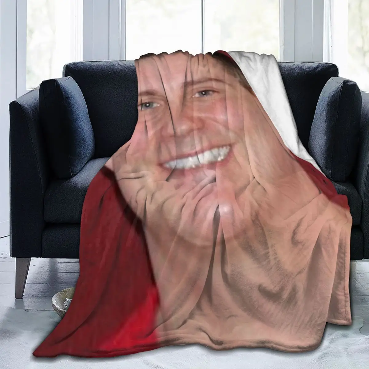 

Unkle Adams Throw Blanket Trendy Portable Living Room AntiPilling