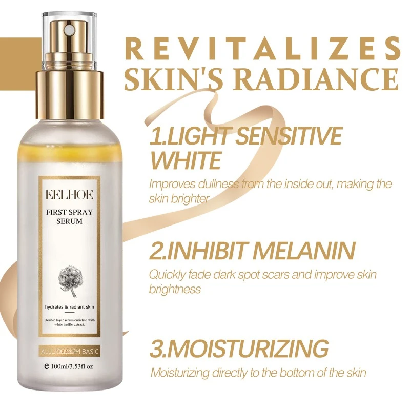 Effictive White Truffle Moisturizing Spray fade Dark spots remove dull Melanin Frekle brightening skin whitening serum Mist 4