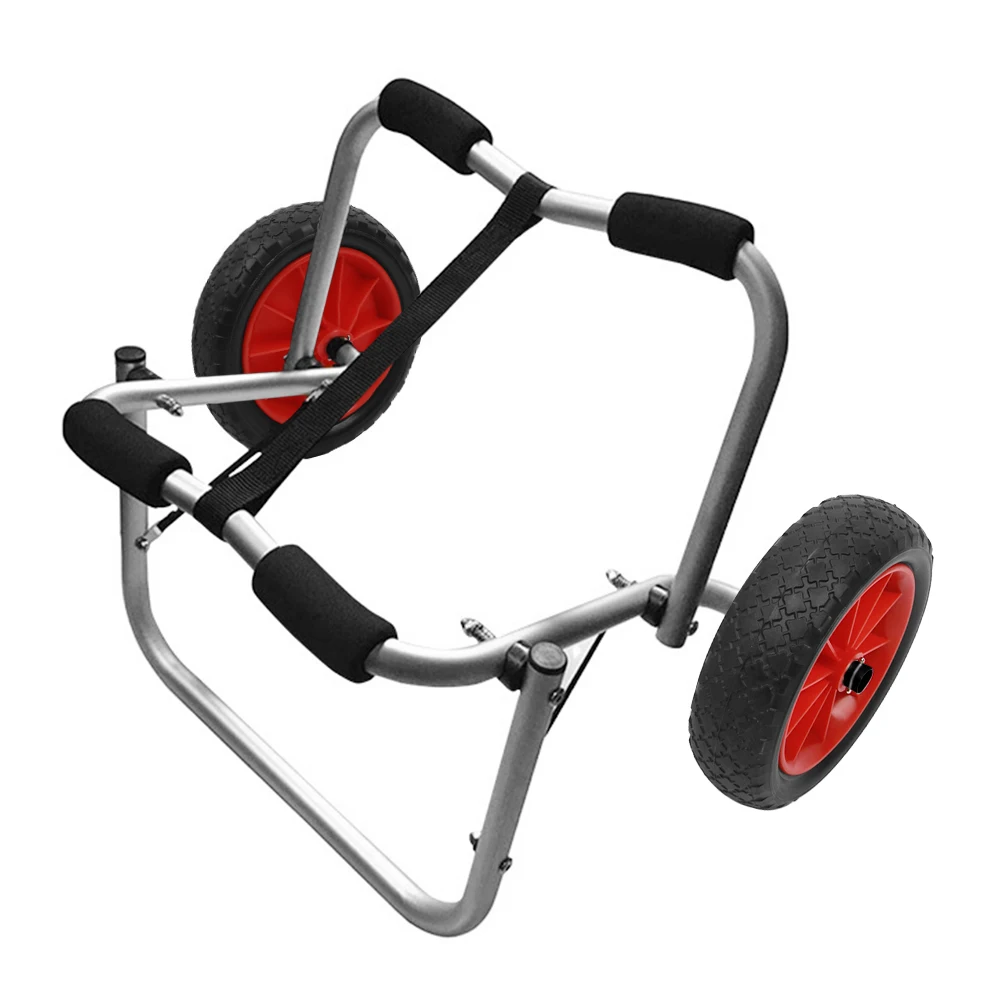 80KGLoadingCapacityFoldableKayakTrolleyEnergysavingTwowheeled