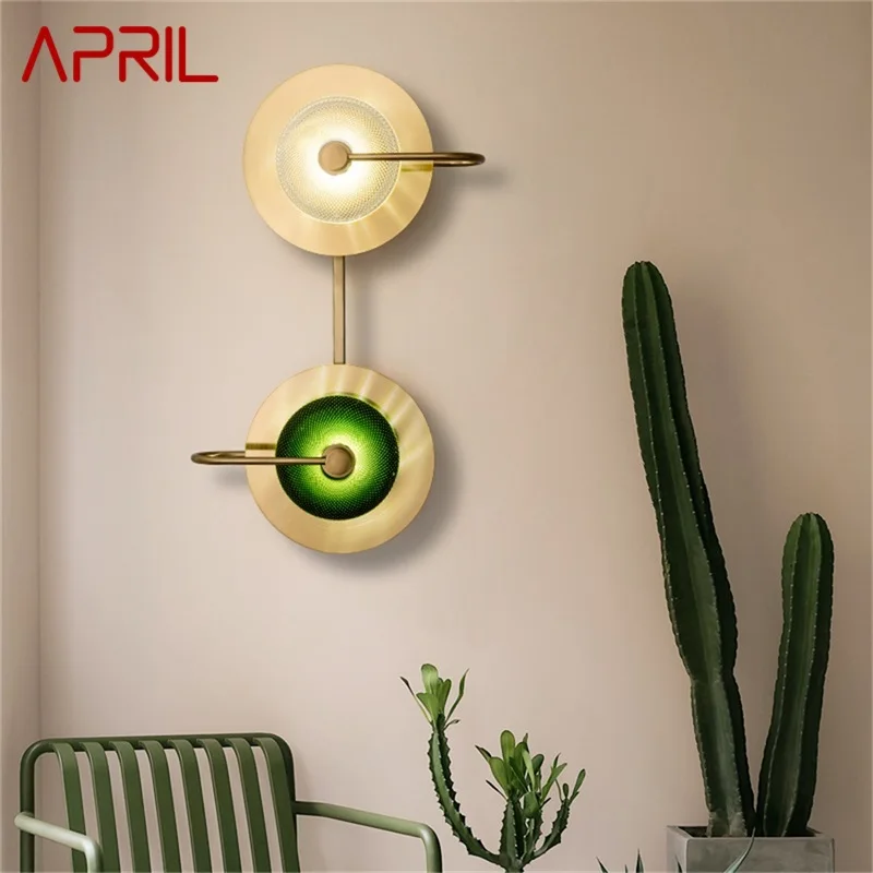 

APRIL Indoor Wall Light Sconces LED Lamps Modern Creative Design Fixtures Decorative for Home Bedroom