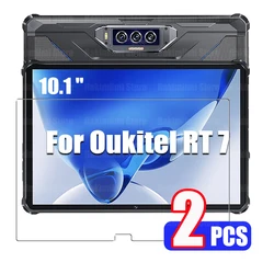 Premium Transparent Tempered Film Screen Protector - Anti - Bubble & Anti - Fingerprint, 10.1 inch (2PCS Tempered Glass)