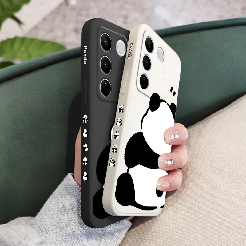Panda Back Phone Case - Durable and Stylish Design