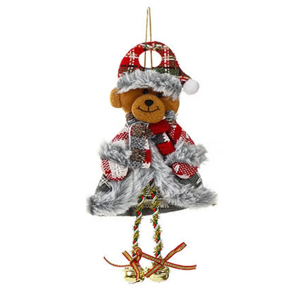 thumbnail image 1 of Snowman Doll Pendant Elk Doll Pendant Festive Christmas Tree Decor Fine Workmanship Doll Ornaments for Home Party Garland, 1 of 5