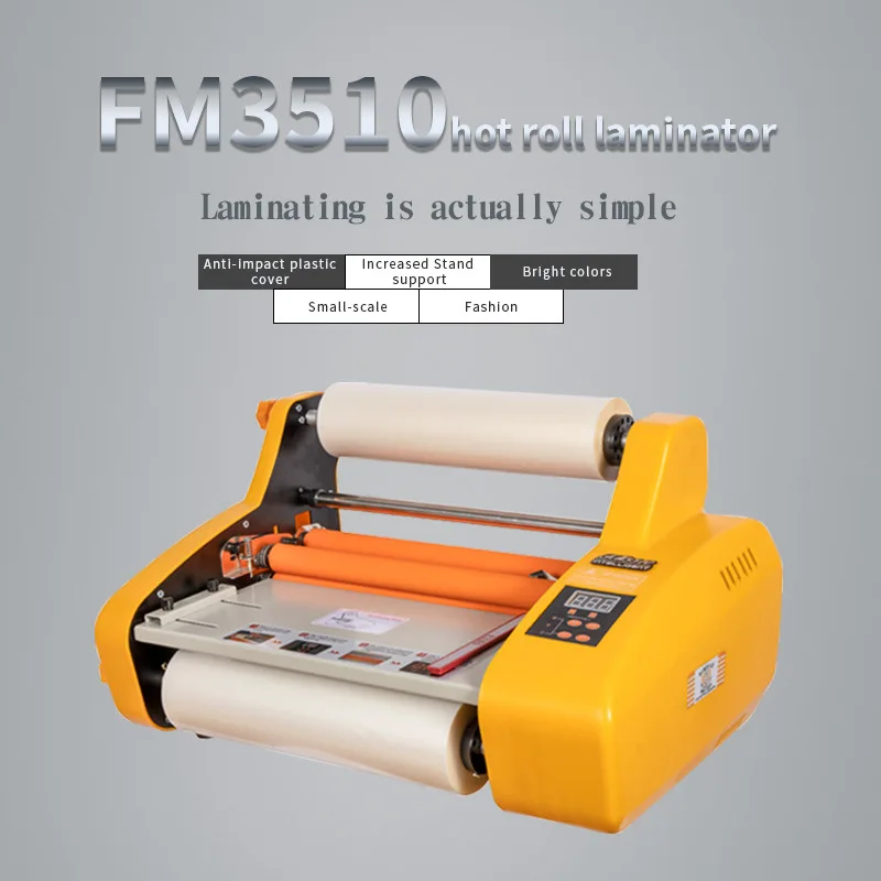 

China Laminator Desktop A3 Size Laminator Hot Roll Laminator