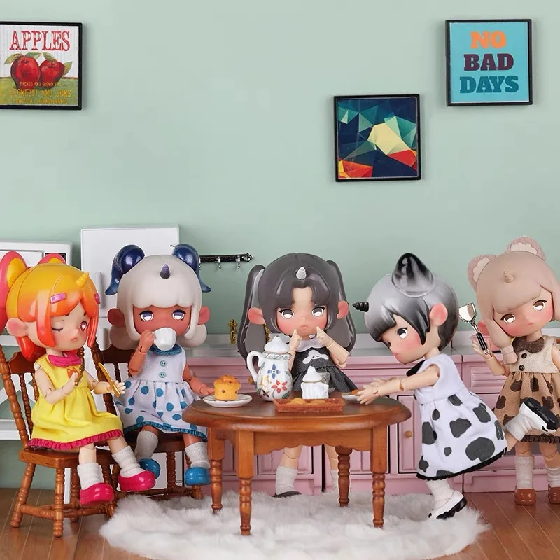 

Genuine Agent Penny's Treasure Box Blind Box 12 Points BJD Doll Movable Dolls Dolls Nature Secret Anime Figure Models