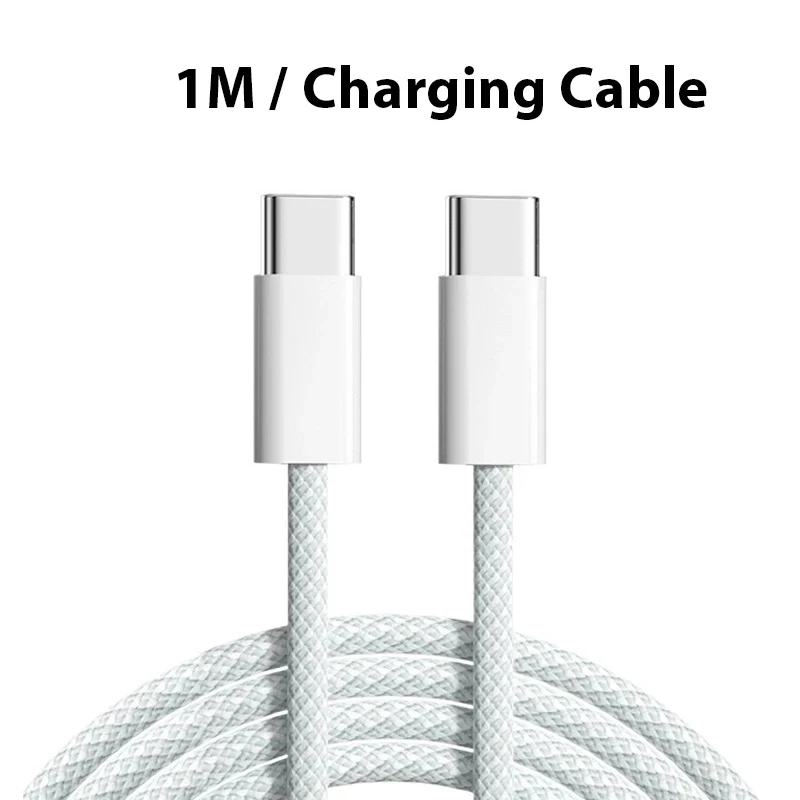 מטען PD 40W כבל טעינה מהירה USB C עבור iPhone 17 16 15 Pro Max Air Mini Type C קו נתונים מהיר מטען לטלפון מתאם חשמל