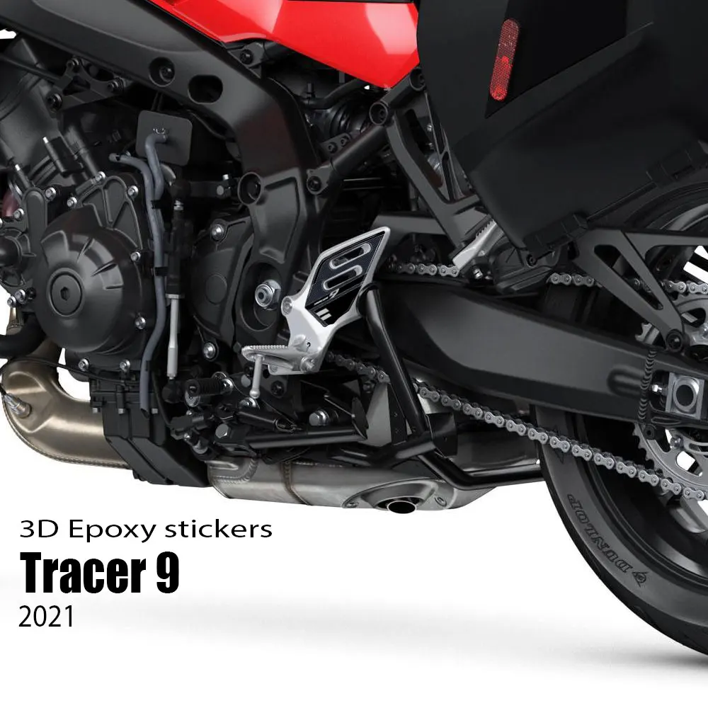 

Мотоциклетная 3D эпоксидная смола, наклейка, 3D наклейка для Yamaha Tracer 9 трассировщик 9 GT TRACER9 9GT 2021, аксессуары
