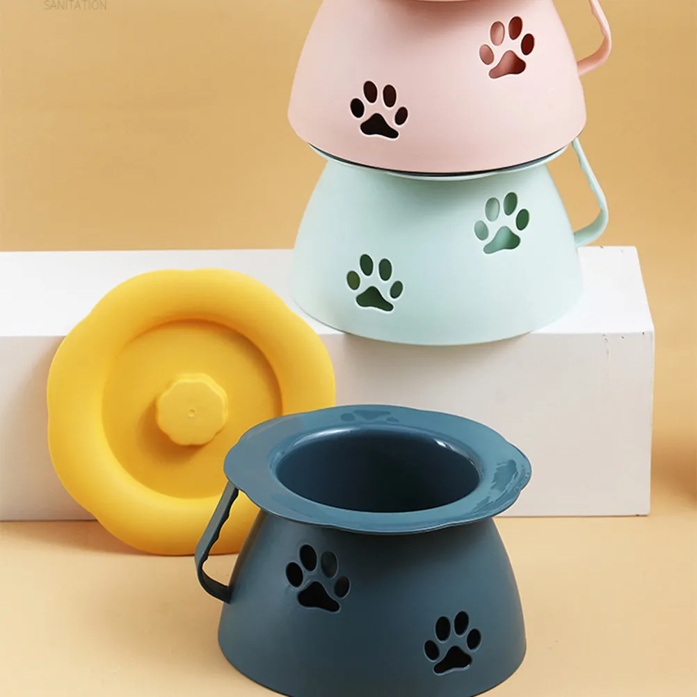 뚜껑이 있는 변기, 두꺼운 플라스틱 변기 시트, 냄새 차단, 휴대 간편