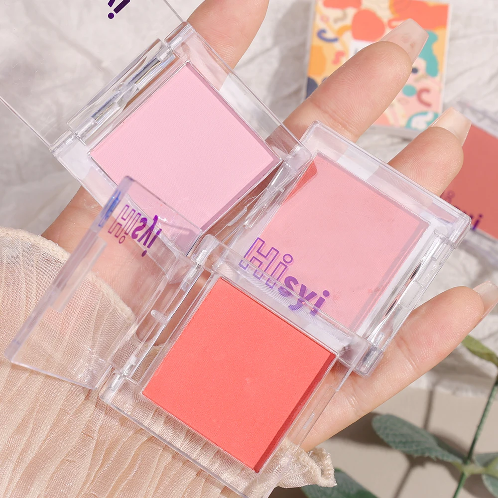 Blush Eyeshadow Peach Cream Makeup Blush Palette Cheek Contour Blush Cosmetic Blusher Cream Korean Makeup Rouge Cheek Tint Blush 5