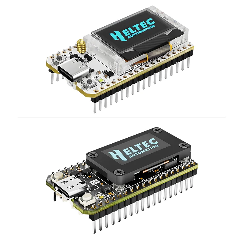 Enhanced WiFi LoRa 32 Development Board with Dual Antenna for Wireless Communication Projects