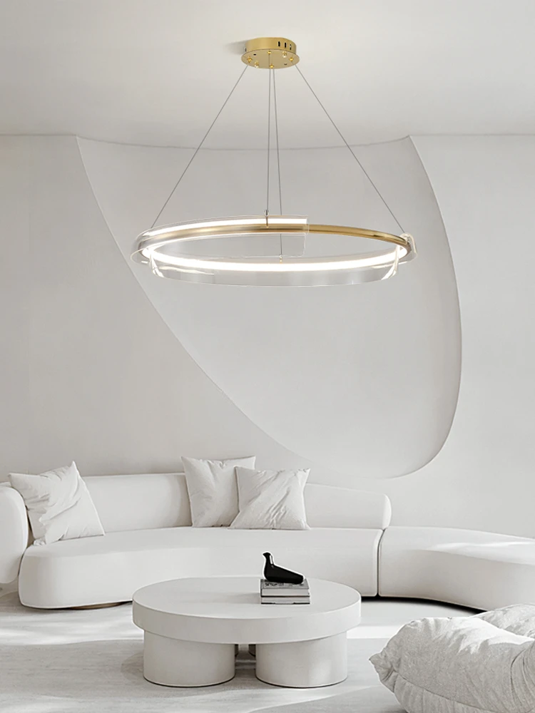 

Люстра в стиле итальянского минимализма, креативная атмосфера, роскошная модель для комнаты, спальни, ресторана, осветительные приборы