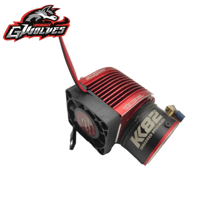 1/8 rcモータのcnc 8000ファンヒートシンクバギー/テュルク