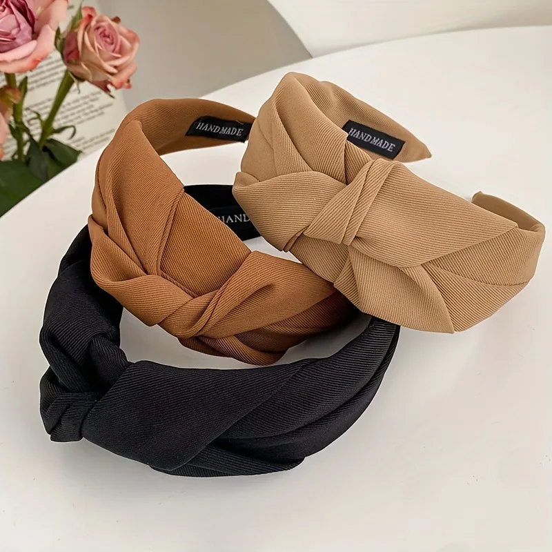 Vintage-Inspired Soft Knotted Headbands