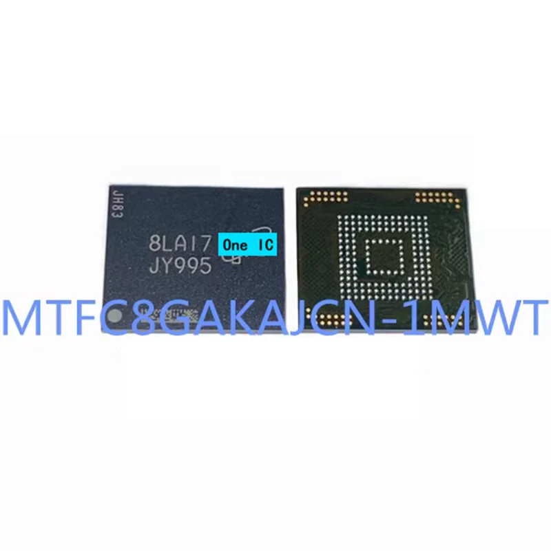 

5pcs 100% Original MTFC8GAKAJCN-1M WT MTFC8GAKAJCN JY995 BGA-153 Brand New Genuine Ic