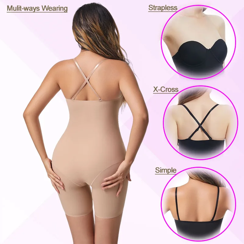 Bodysuit Shapewear Women Built-in Push Up Bra Shaper Butt Lifter Reductive  Girdle Waist Trainer Flat Belly Slimming Sheath Fajas - Shapers - AliExpress