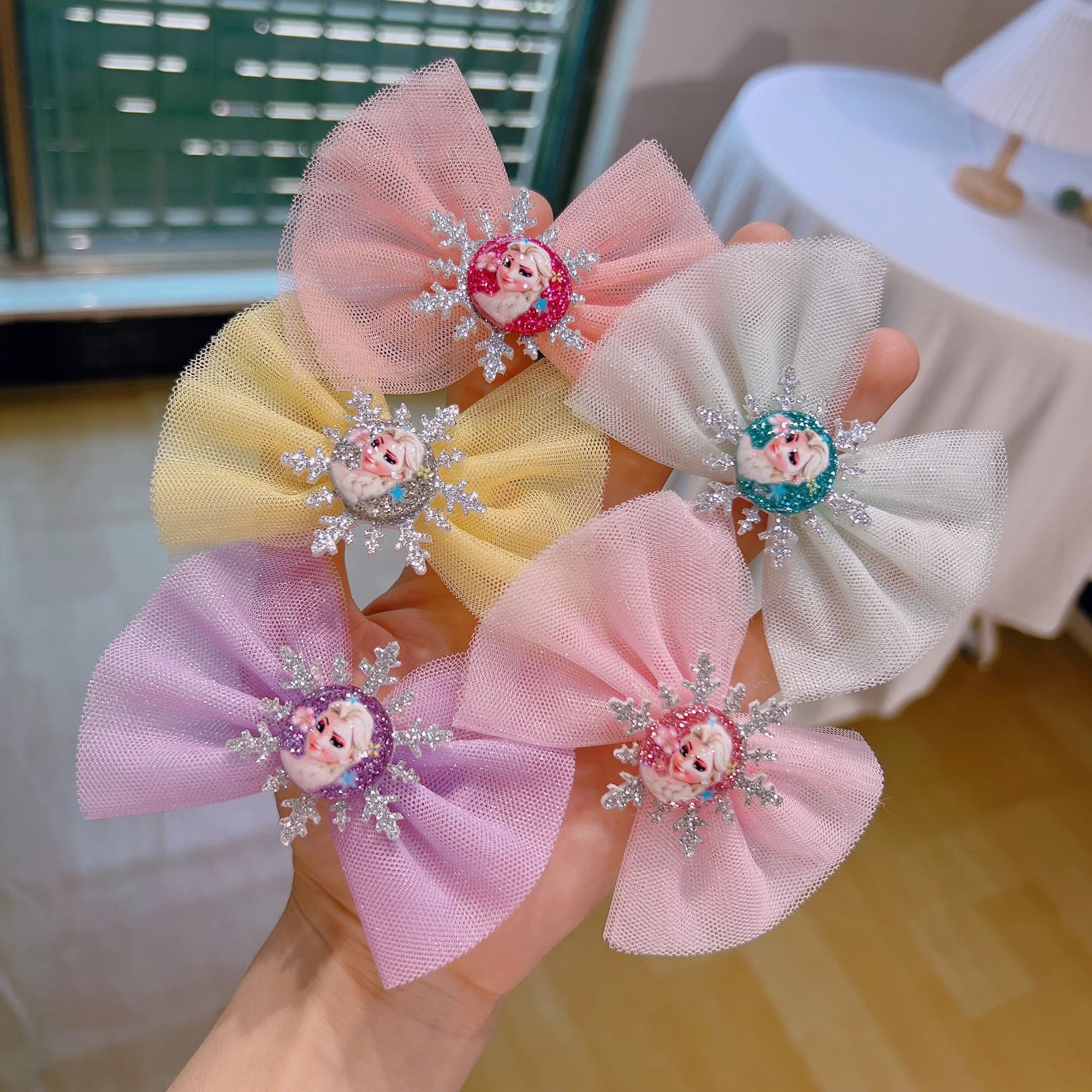 Ayesha Hair Bows for Women Girls Ribbon Bows Hair Clips Long Tail