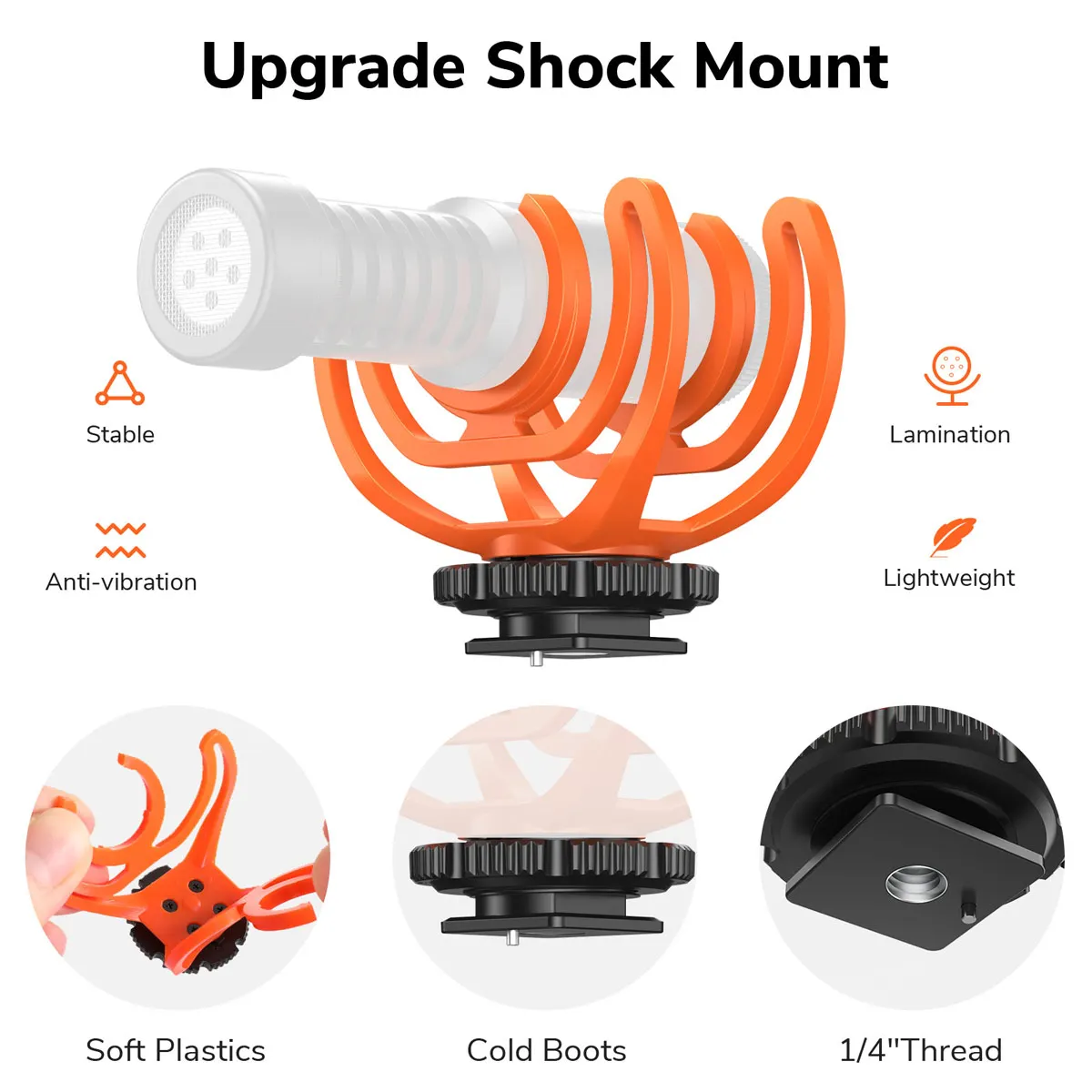 픽셀 카메라 마이크 샷건 마이크 전문 슈퍼 카디오이드 VideoMicro Canon EOS, Nikon DSLR 카메라에 적합