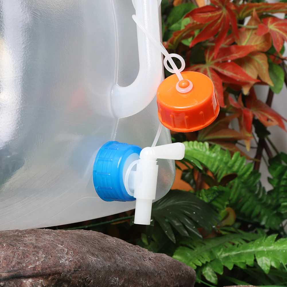 Drinking Water Canister 20/10/5L Portable Folding Water Bag Outdoor Camping Bucket Storage Jug For Fishing Hiking Travel