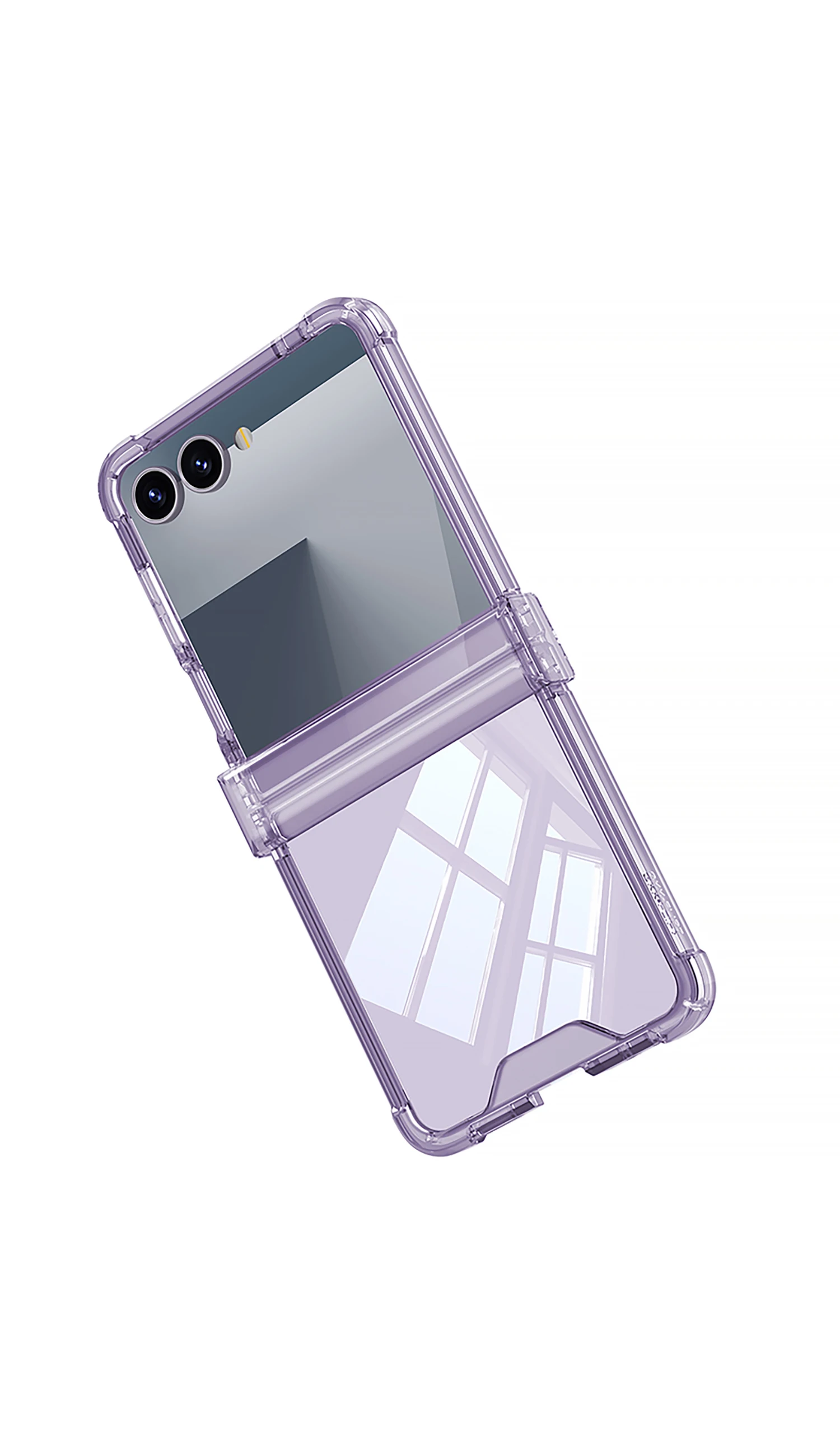 Silicone Airbag Bumper Soft Case for Samsung Galaxy Z Flip 7 6 5 Case Hinge Prot