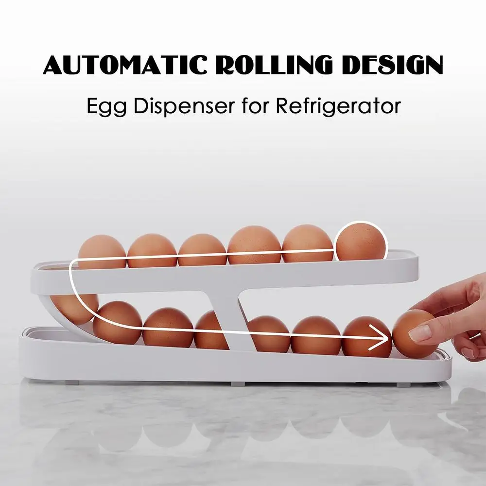 Tanio Unikalny Rolling podstawka na jajka Auto Rolling Design pojemnik sklep
