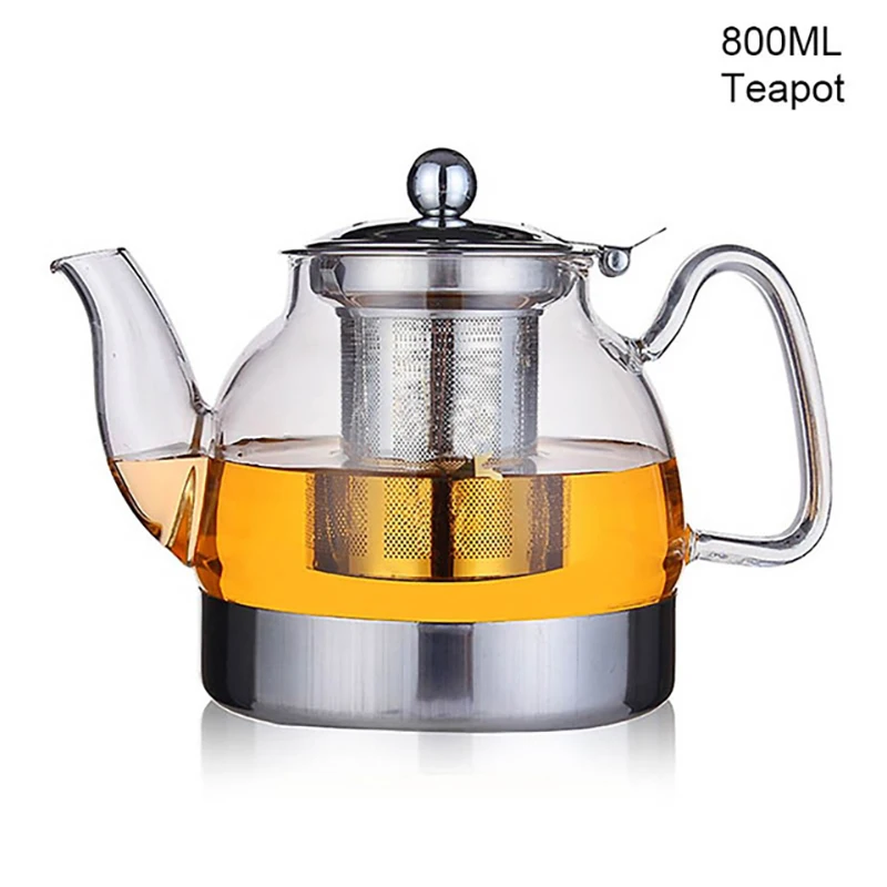 DOITOOL Glass Teapot with Infuser - Glass Tea Kettle