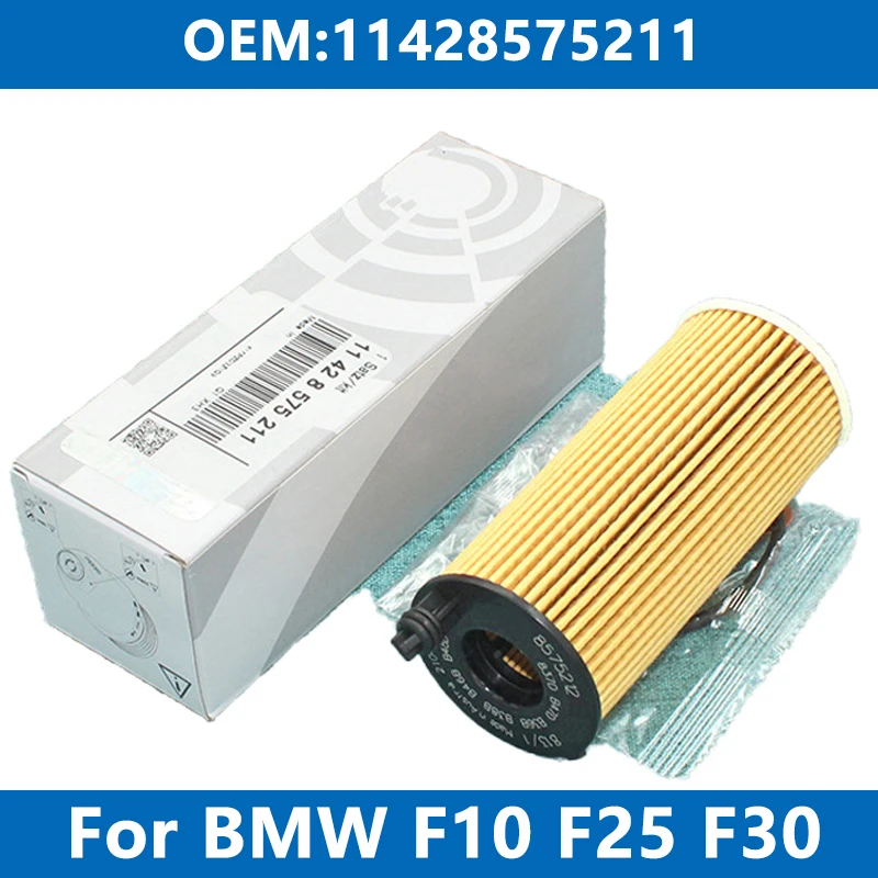 Car Oil Filter Kit 11428575211 For BMW F10 F15 F20 F25 F30 F34 G30 320i 320d 520d 530i 725d X3 X5 B38 B47 B48 Engine Oil Filters Car Oil Filter