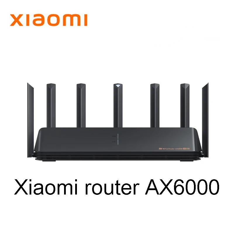 

Xiaomi WiFi AX6000 Wireless Router WiFi6 6000Mbs WiFi6 VPN 512MB Qualcomm CPU Mesh Repeater External Signal Network Amplifier