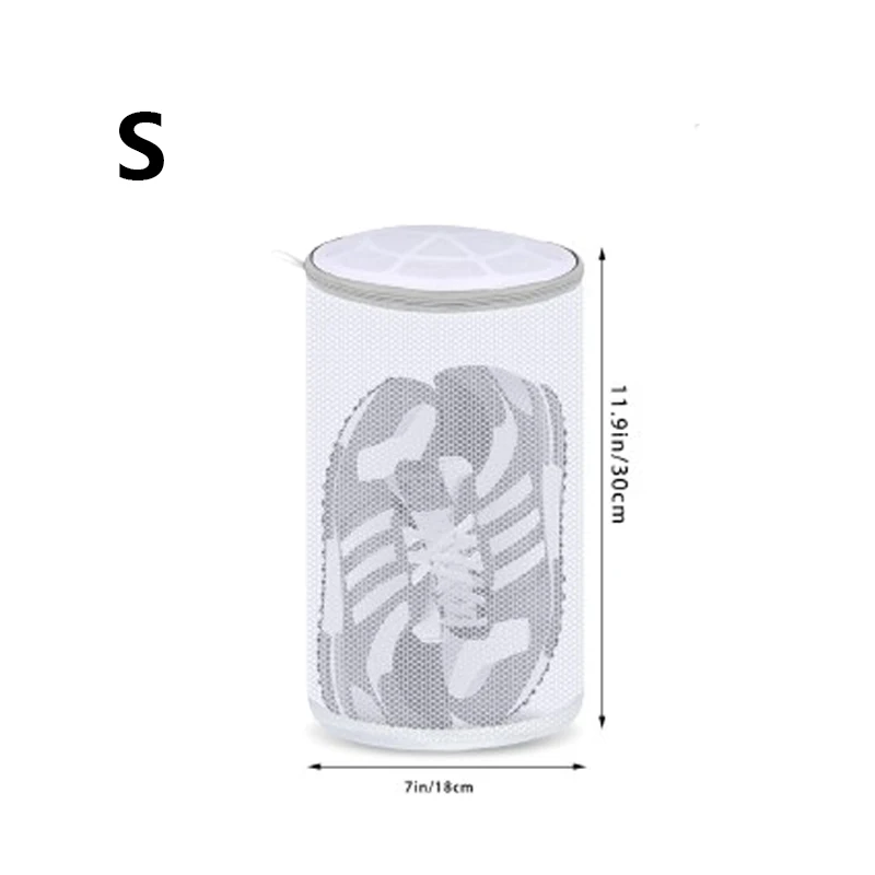 Schuh-Waschbeutel – 2 Stück, 17,8x38,1 Cm, Netzstoff, Mit Reißverschluss, Für Sneaker & Sportschuhe