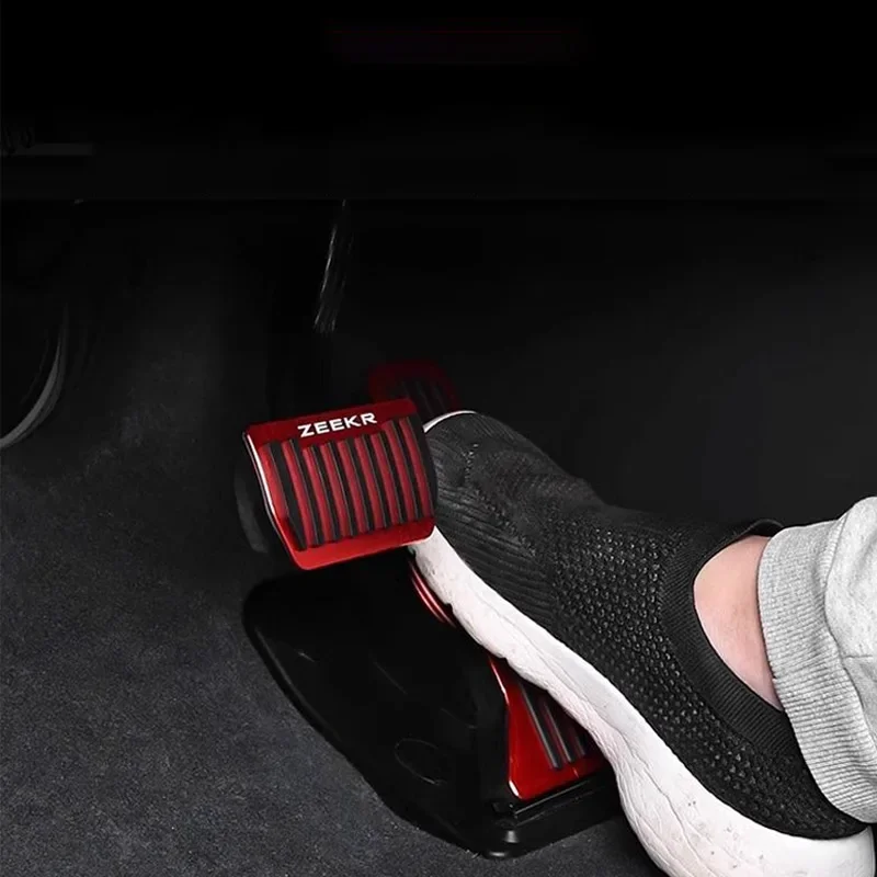 For Zeekr 7X Accelerator Pedal No Need To Punch Special Brake Pedal Modified Aluminum Alloy Non-slip Decoration