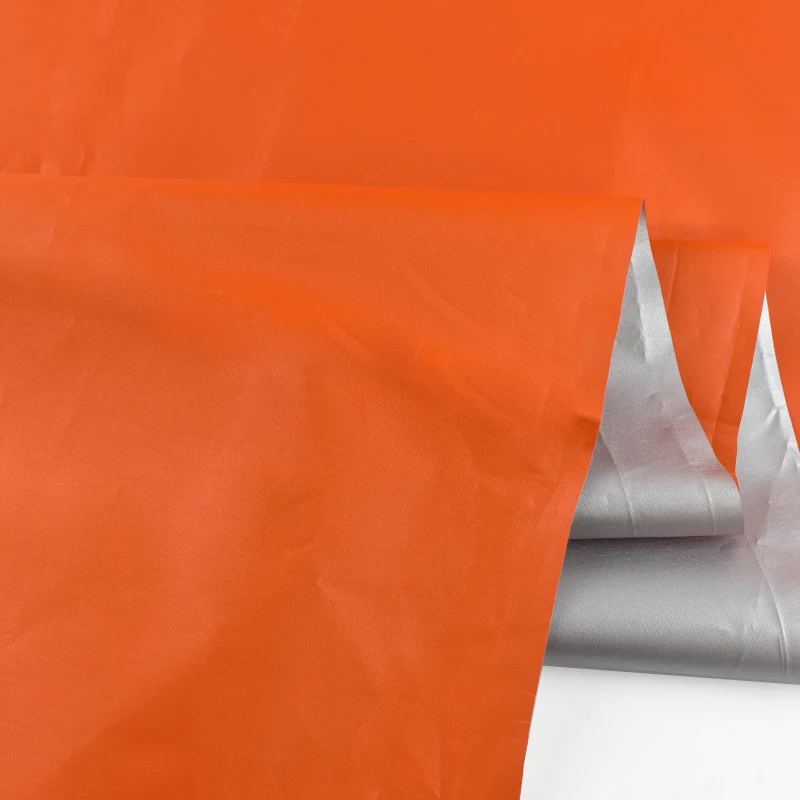 Premium Thin Waterproof Silver-Coated Fabric - Outdoor Sunscreen Material for Car Covers, Sunshades, and Tents