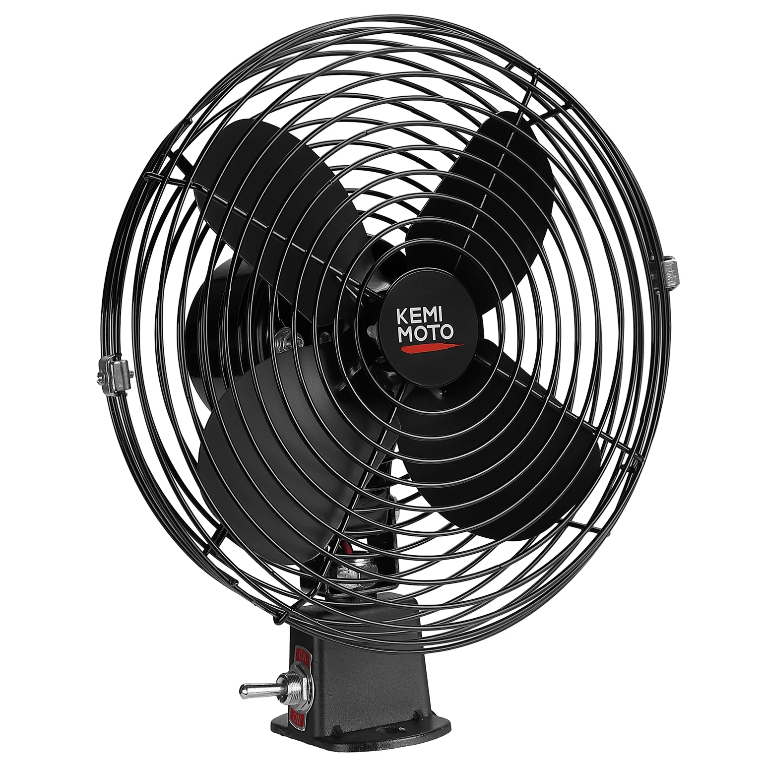 

Universal 8inch Universal 12v Cooling Fans For UTV ATV Car Truck RV Van Fan Blade with Black Finished Speed Switch
